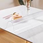 Leffora Custom 1.5MM Thick Frosted Table Cover Protector 26 X Inch. Fixed Price $8.00.