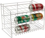 Atlantic Silver 3-TIER Heavy-gauge Wire Can Rack Storage Organizer For Pantry. Fixed Price $19.00.