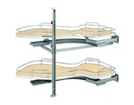 Rev-a-shelf 5372-15-MP-R #10 Contemporary 33"W Swing Out Pivot Tier Cloud Gara. Fixed Price $360.18.