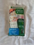 Foodsaver 1-QUART Bpa-free Multilayer Construction Vacuum Zipper Bags 18 New. Fixed Price $7.77.
