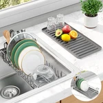 Kitsure Dish Drying Rack Expandable For Kitchen Counter, Over Sink.... Fixed Price $53.91.