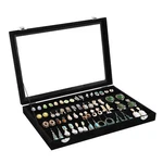 Wudygirl Earring Organizer Tray Jewelry 32 13.7*9.4*1.77 In, Black. Fixed Price $35.99.