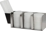Adjustable Lid Organizer For Restaurants & Fast Food - 14.5" Silver Plastic. Fixed Price $211.99.