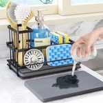 Hapirm Sink Caddy Sponge Holder - Kitchen Organizer With Instant Drying .... Fixed Price $24.12.