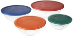 Pyrex Smart Essentials 8-PIECE Mixing Bowl Set. Fixed Price $55.39.