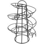 Southern Homewares: Egg Skelter Deluxe Modern Spiraling Dispenser Rack - Black. Fixed Price $38.99.