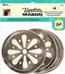 4 Daisy Lid Inserts Transform Mason Canning Jar Wide Mouth Metal Top 1026291. Fixed Price $24.14.