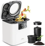 Electric Composter Kitchen Smart Bin W/ Viewing Window Indoor. Fixed Price $218.99.