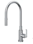 Rohl Lombardia 1.8 Gpm Single Hole Pull Down Kitchen Faucet Model: A3430LMAPC-2. Fixed Price $329.95.