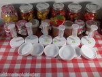 6 Pack Mason Jar Fermenting + Hole-free Lids. No Weights Included Kit. Fixed Price $26.95.