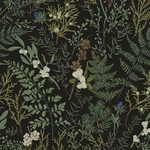 Zaring Dark Green Fern Botanical Shelf Liner 1.3" X 17.3",. Fixed Price $22.99.
