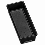 (48) Ea Madesmart 95-29893-06 9" X 3" 2" Granite Drawer Storage Organizer Bins. Fixed Price $239.90.