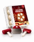 Zurify 2-PACK Pizza Dough Proofing Box System With Lids, Stackable 17.5". Fixed Price $62.01.