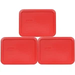 Pyrex 7210-PC 3-CUP Red Food Storage Replacement Lid (3-PACK) Cup,. Fixed Price $21.57.
