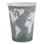 Eco-products Renewable And Compostable Hot Cups, 12 Oz, Paper, Sage, 50/PACK. Fixed Price $19.86.