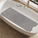Non-slip Tub Mat (40 16)INCH Extra Long Antibacterial Bathroom Shower. Fixed Price $12.99.