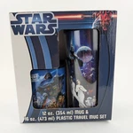 Vandor Star Wars Mug Set 2012 Empire Strikes Back Ceramic & New Hope Travel Nib. Fixed Price $34.99.