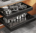 Seinloes Pack Expandable (15.1"-26.3") Pull Out Cabinet Organizer 21" Deep .... Fixed Price $112.34.
