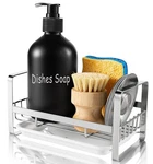 Tezz Sponge Holder For Kitchen Sink, Stainless Steel Storage Cad.... Fixed Price $22.39.