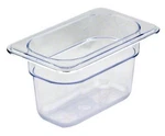 Cambro Camwear Regular Food Pan Clear Qt. 6.937" X 4.25" 4" H 1/PACK. Fixed Price $22.63.