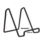 3" Small Plate Stand Easel Mahogany Square Wire Display Tripar 50203. Fixed Price $5.35.