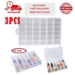 Pack 36 Grids Clear Plastic Organizer Storage Box Container Craft Adjustable. Fixed Price $24.45.