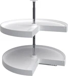 Rev-a-shelf LD-2942-28-11-1 Inch White Polymer Pie-cut Lazy Susan. Fixed Price $82.99.