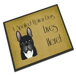 Caroline's Treasures Carolines BB1475JMAT French Bulldog Spoiled. Fixed Price $50.99.