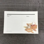 Longaberger 4" X 6" Recipe Cards Shades Of Autumn Apple Pie 1994 Set 40. Fixed Price $31.91.