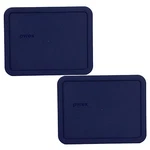 Pyrex 7211-PC Blue Rectangle Plastic Food Storage Replacement Lid (2-PACK). Fixed Price $13.99.
