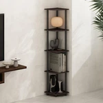 Furinno Turn-n-tube Storage Shelves 5-TIER Book Shelf Corner Toolless. Fixed Price $52.21.