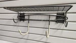 Organized Living - Schulte Slatwall The Shelf With Hooks 20"W X 8"D 9"H. Fixed Price $39.99.