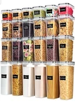 Airtight Storage Containers With Lids Vtopmart 24 Pcs Plastic Food New. Fixed Price $26.35.