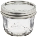 Jarden Kerr Wide Mouth Half-pint Glass Mason Jars 8-OUNCES With Lids Bands. Fixed Price $45.71.