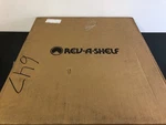 Rev-a-shelf 28" Pie Cut Lazy Susan Set, Adjustable 26-31" Shaft, White. Fixed Price $94.99.