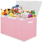 Pantryily Toy Storage For Girls, Large Kids Chest Boxes Organizers Pink. Fixed Price $38.46.