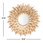 Safavieh Lana Sunburst Mirror, Reduced Price 2172778341 MRR1023A. Fixed Price $53.00.