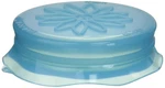 Blossom Silicone Drinking Lid For Wide Mouth Mason Jars, 4", Blue, 1 Piece. Fixed Price $14.46.