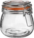 Hovico 25 Oz Glass Jars With Airtight Lids And Leak Proof Rubber Gasket,wide .... Fixed Price $20.87.