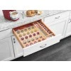 Rev-a-shelf 22" K-cup Solid Wood Custom Kitchen Drawer Insert, Maple. Fixed Price $129.99.
