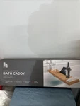 Bamboo Bathtub Caddy Tray With Extending Sides Bel-bath-bam. Fixed Price $14.95.
