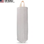 Togetrue Plastic Bag Holder, Wall Mount Grocery Organizer For Home Gray. Fixed Price $17.35.