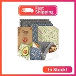 Akeeko Reusable Beeswax Food Wraps Assorted 9 Packs, Eco-friendly. Fixed Price $19.68.