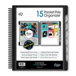 Ischolar Iq+ 15 Pocket Organizer, 12.2 X 11 Inches, Tabbed Dividers, Black (3.... Fixed Price $19.52.