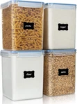 Vtopmart Airtight Food Storage Containers 5.2L 4 Pack Bpa Free Canisters Blue. Fixed Price $49.99.