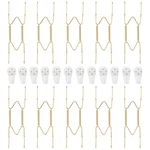 10-PACK Invisible Wall Plate Hangers 8 Inch Brass Holders With 12-PACK. Fixed Price $20.71.