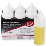 Tablecraft C11663C Widemouth Squeeze Bottles, Ounces, White, Polyethylene, Pa. Fixed Price $30.39.