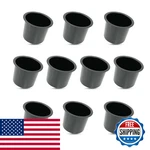Yh Poker Yuanhe Aluminum Jumbo Cup Holder - 10 Pack Black Table. Fixed Price $48.25.