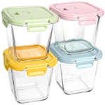 Susukkie Glass Soup Containers With Lids 32OZ - Borosilicate Storage Co.... Fixed Price $26.43.