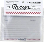 Hic Weatherbee Recipe Cards Protectors, 3 X 5, Set Of 24 (074). Fixed Price $15.00.